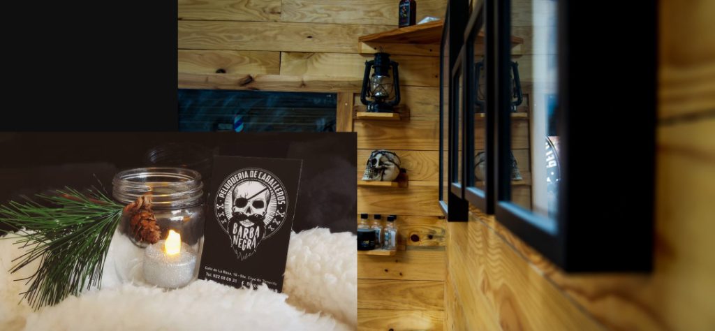 Barbería Barba Negra - tarjeta de visista - contacta con nosotros